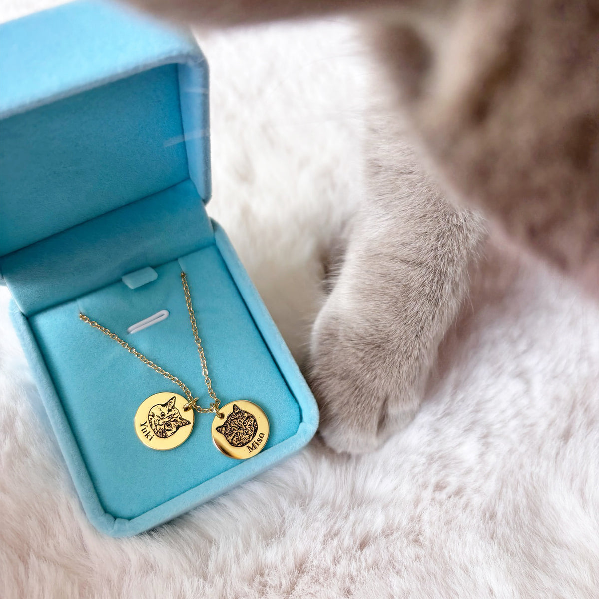 Evcil Hayvan Portre Kolyesi